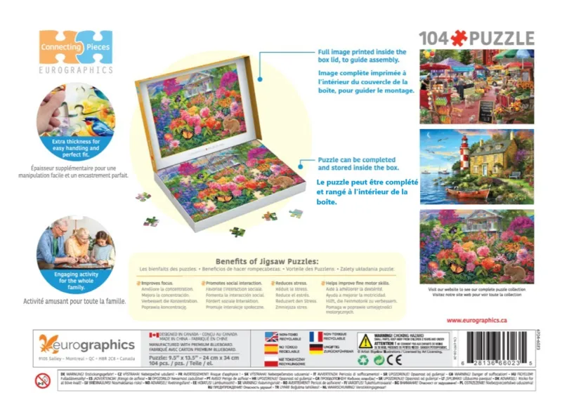 Connecting Pieces - Bunny Garden