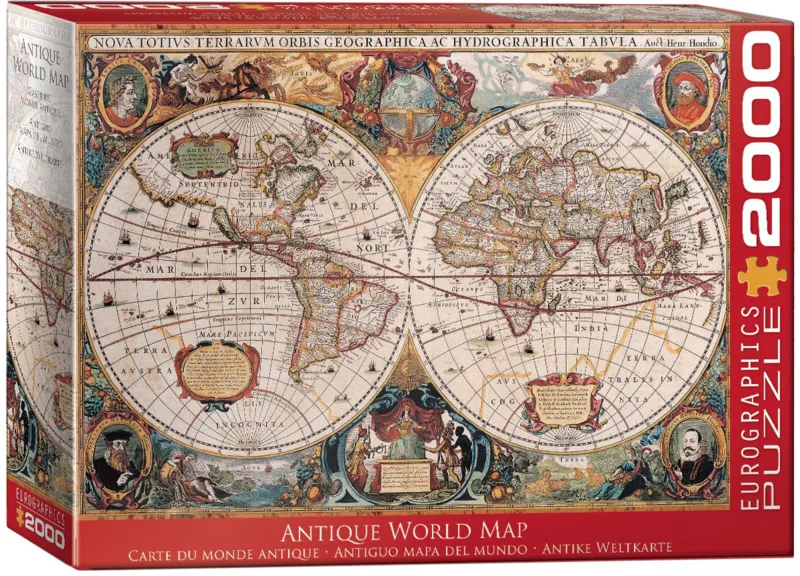 Antique World Map