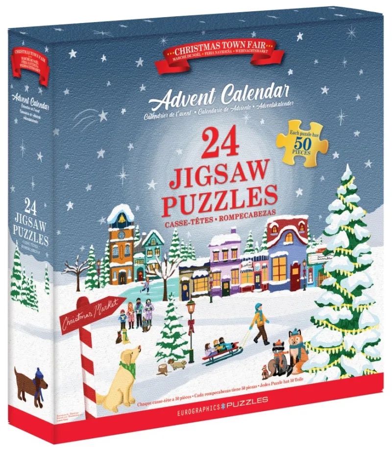 Calendrier de l'Avent - 24 Puzzles