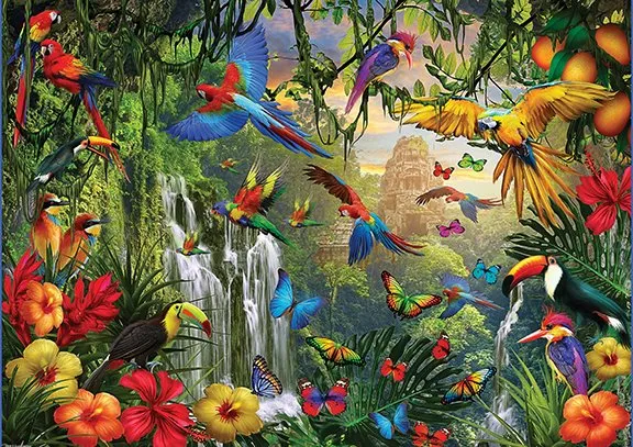 Pièces XXL - Paradis des Oiseaux Tropicaux