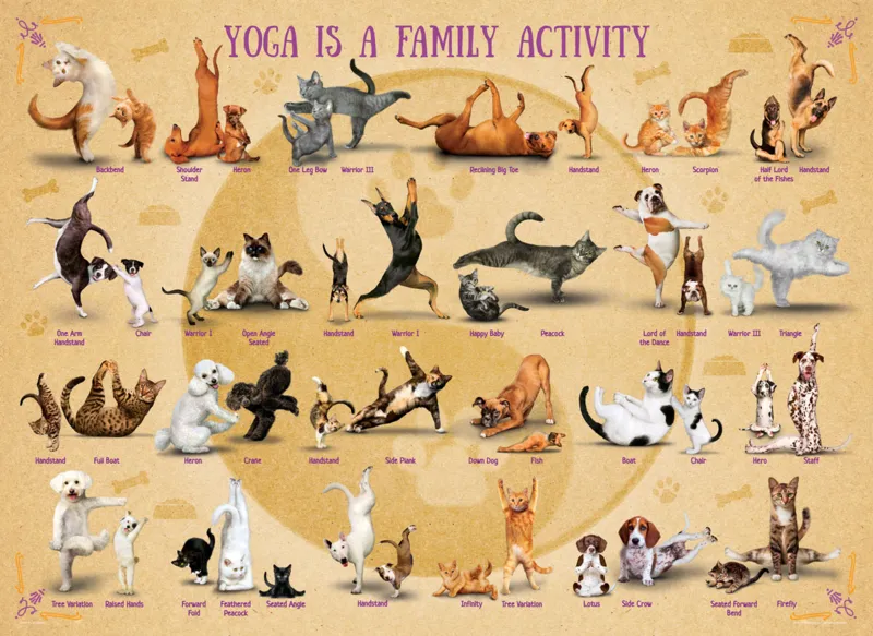 Pièces XXL - Yoga is A Family Activity