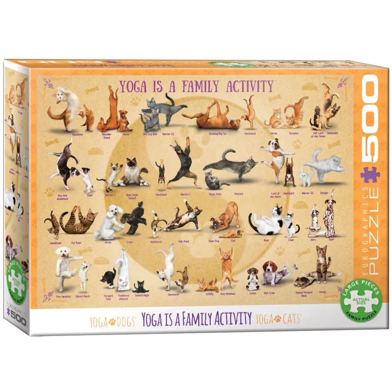 Pièces XXL - Yoga is A Family Activity