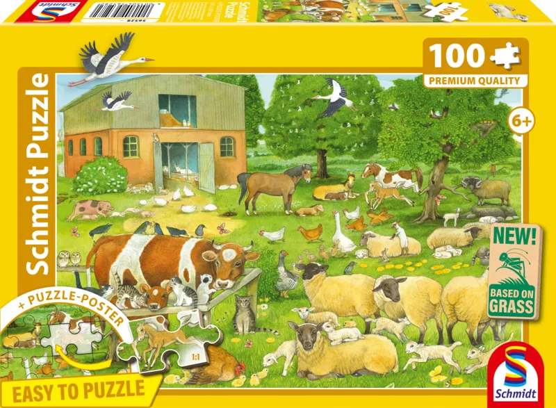 Familles d'Animaux à la Ferme