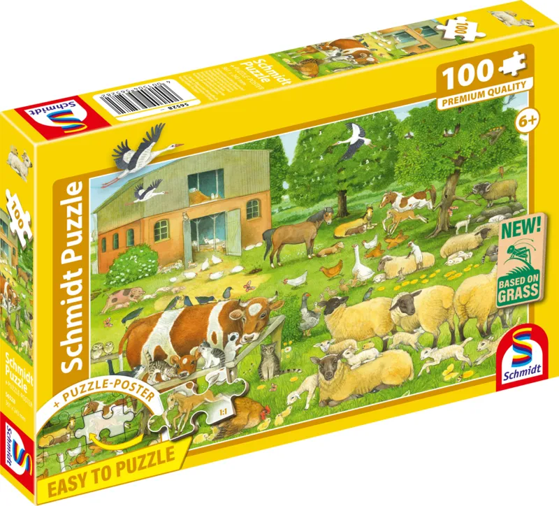 Familles d'Animaux à la Ferme