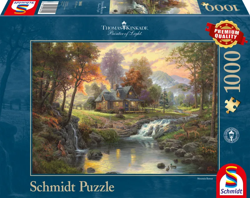 Thomas Kinkade : Chalet sur le ruisseau