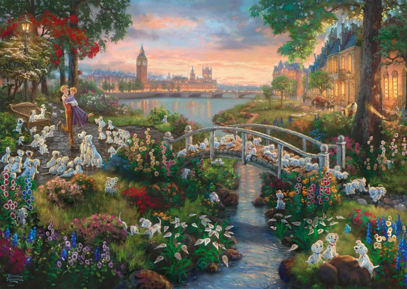 Thomas Kinkade, Disney, les 101 Dalmatiens