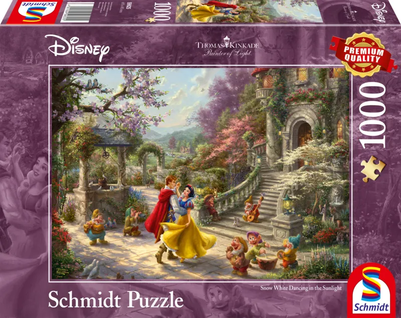 Thomas Kinkade, Disney, Blanche-Neige - Danse avec le Prince