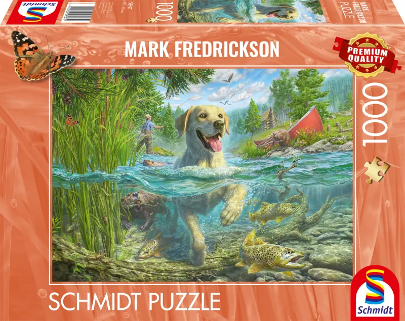 Mark Fredrickson - Labrador à la pêche