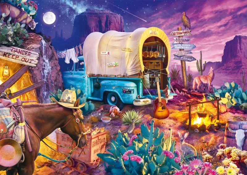 Jeff Haynie - Camping au Far West