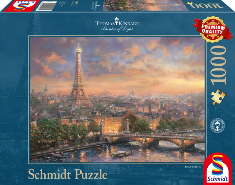Thomas Kinkade - Paris, Ville de l'Amour