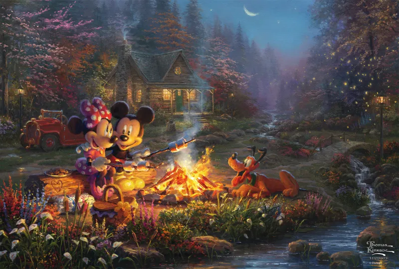 Disney - Mickey & Minnie Petite Douceur Au Feu de camp - Eco-Friendly
