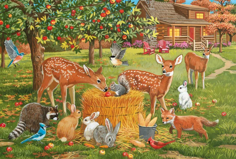 Pique-nique des animaux