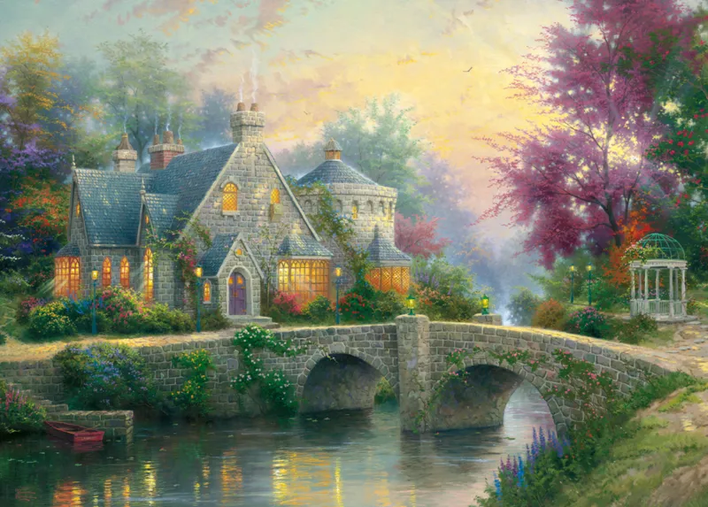 Thomas Kinkade : Crépuscule