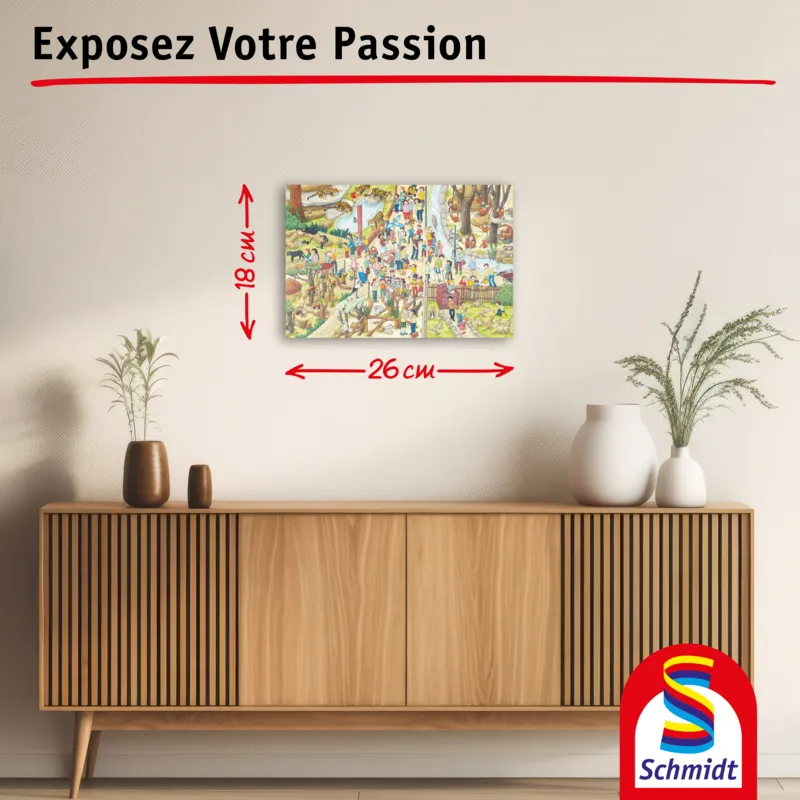 3 Puzzles - Plaisir au zoo