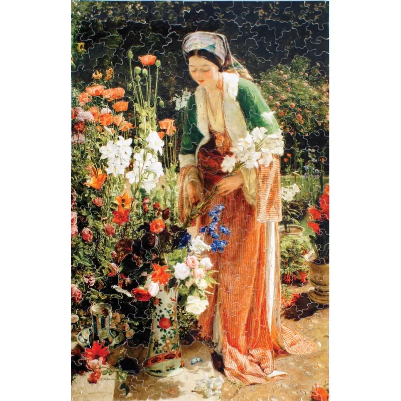 Puzzle en Bois Découpé à la Main - Lewis : Dans Le Jardin