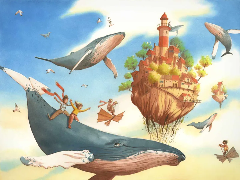 Puzzle en Bois Découpé à la Main - Odysee Fantastique