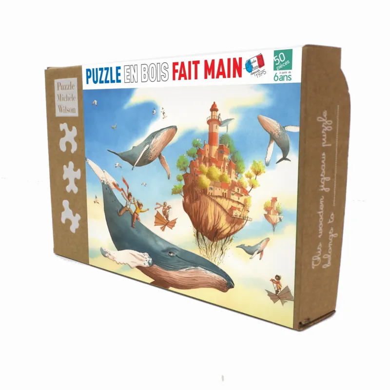 Puzzle en Bois Découpé à la Main - Odysee Fantastique