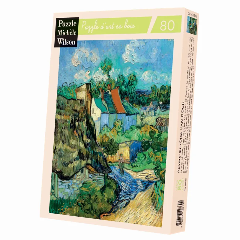 Puzzle en Bois Découpé à la Main - Auvers-Sur-Oise
