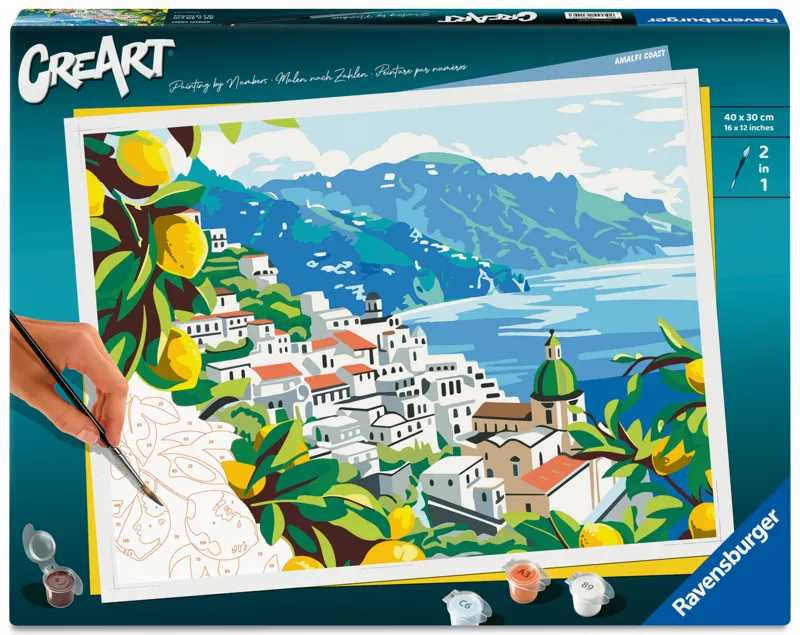 Peinture au Numéro - CréArt - Amalfi Coast