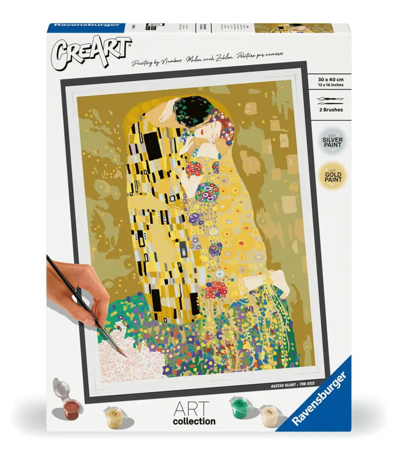 Peinture au Numéro - CréArt - Art Collection - Klimt - Le baiser