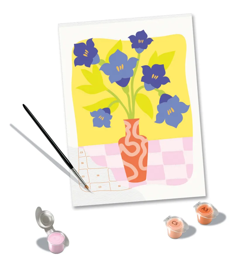 Peinture au Numéro - CréArt - Clochettes