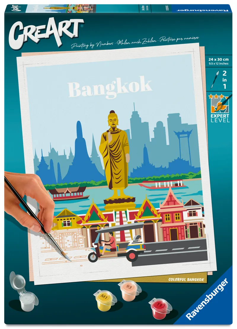 Peinture au Numéro - CréArt - Bangkok