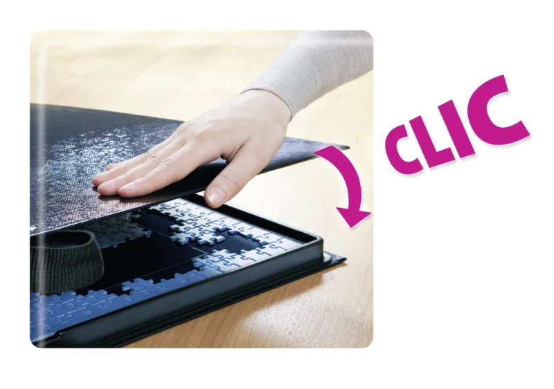 Porte-puzzle de 300 à 1000 pièces + Trieurs de pièces