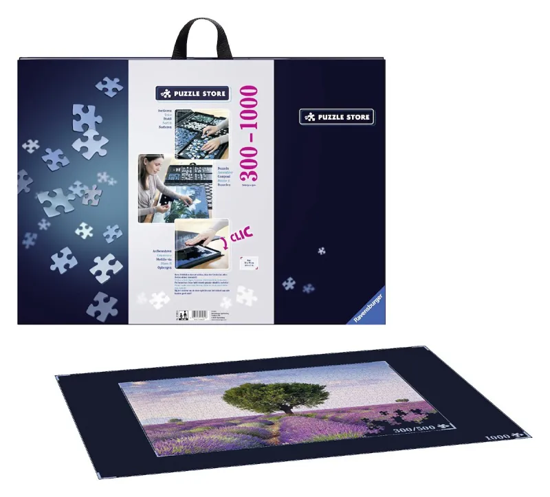 Porte-puzzle de 300 à 1000 pièces + Trieurs de pièces