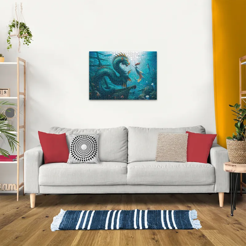 Dragon - Sirène Et Tortues des Profondeurs