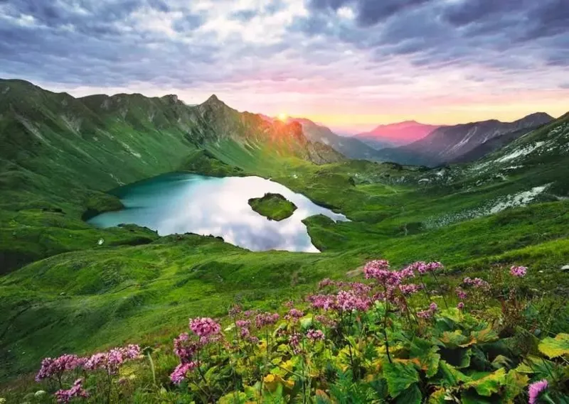 Deutschland Collection - Lac De Montagne De L'Allgäu