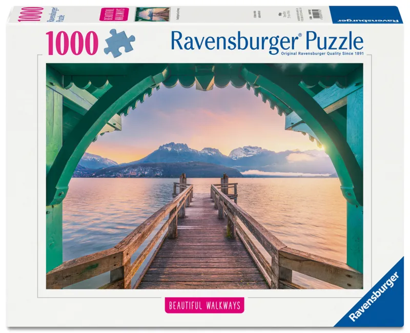 Puzzle Highlights - Chemins de rêve - Passerelle du Lac d'Annecy