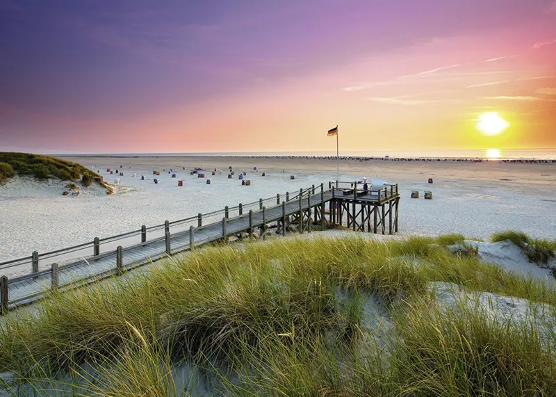 Coucher de Soleil sur Amrum