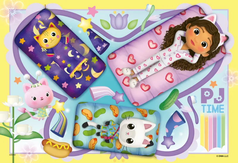 2 Puzzles - La Maison de Poupée de Gabby