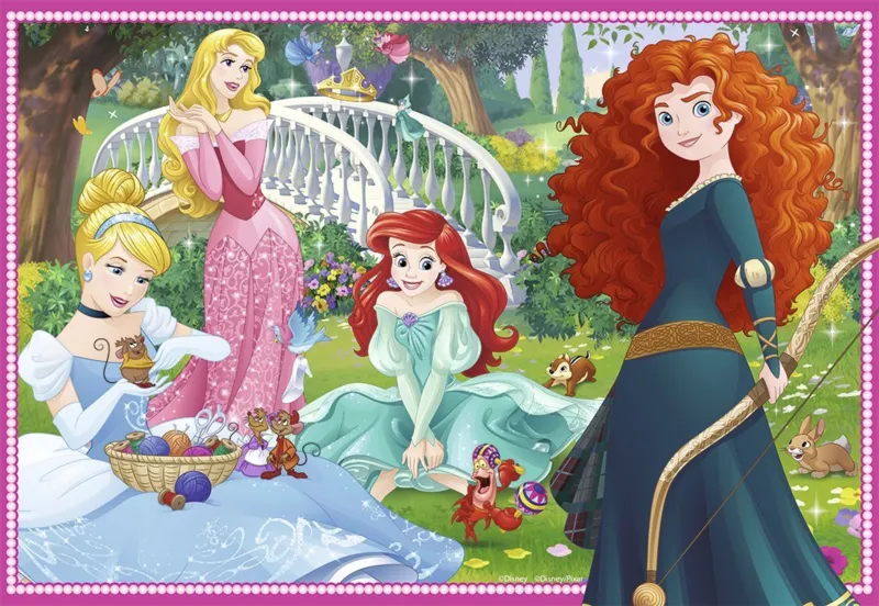 2 Puzzles - Disney Princess