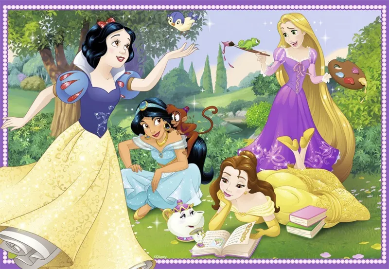 2 Puzzles - Disney Princess