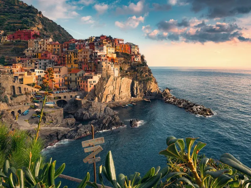Vue sur les Cinque Terre
