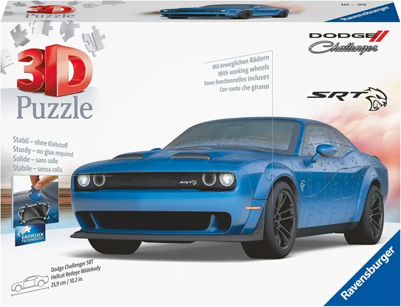 Puzzle 3D - Dodge Challenger SRT