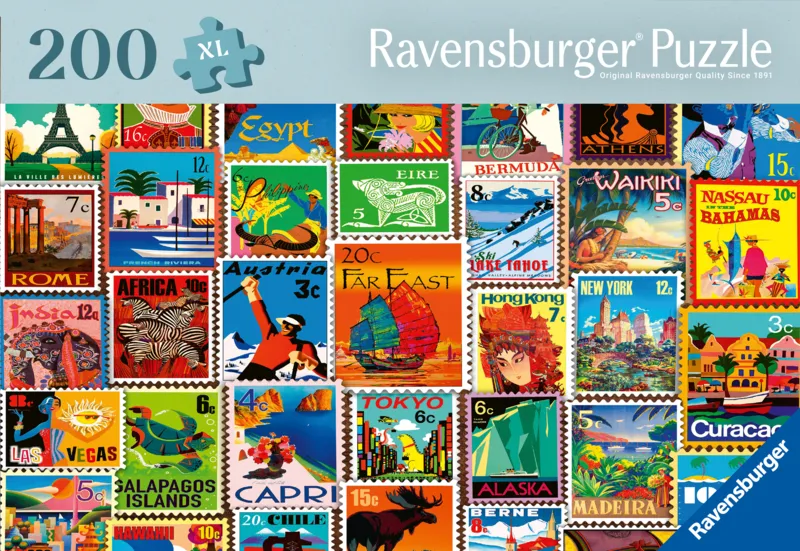Bien Être & Puzzle - Timbres Du Monde Entier