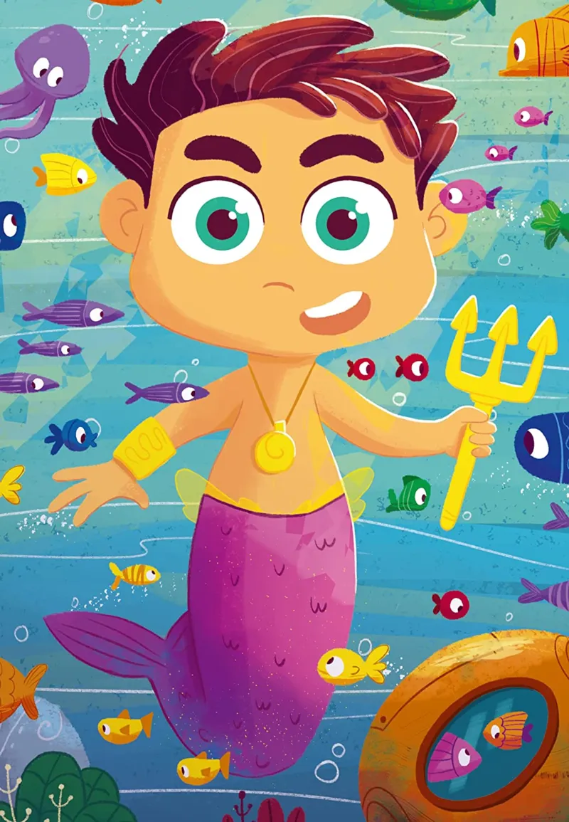 3 Puzzles - Sirènes et Monstres Marins