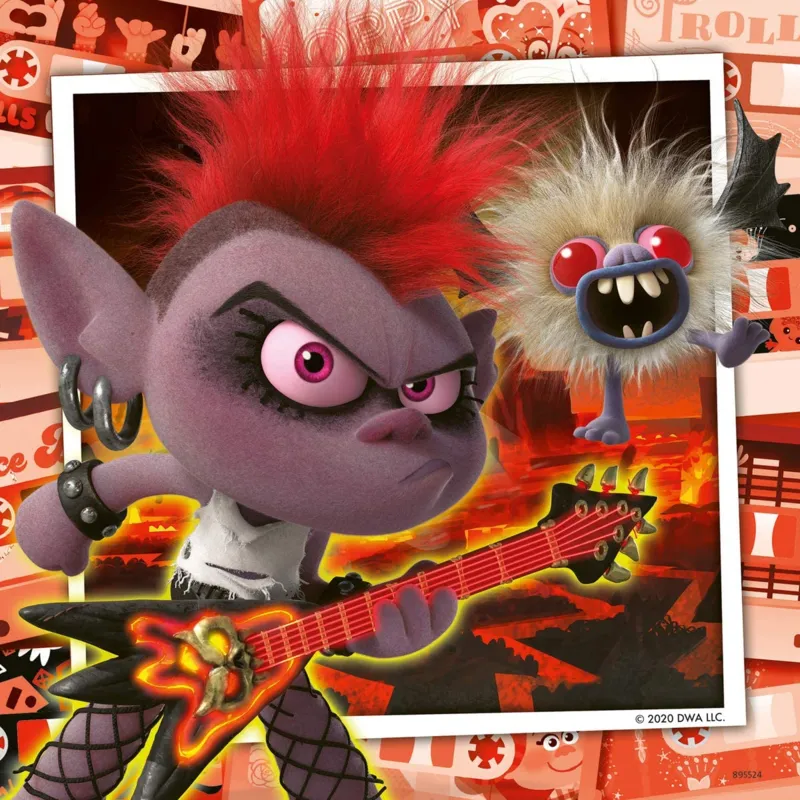 3 Puzzles - DreamWorks - Trolls World Tour