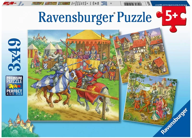 3 Puzzles - Moyen-Age