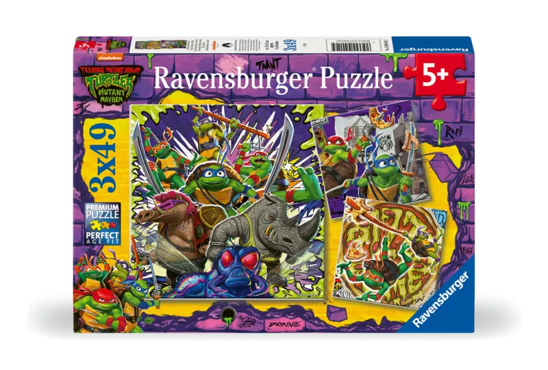 3 Puzzles - Tortues Ninja
