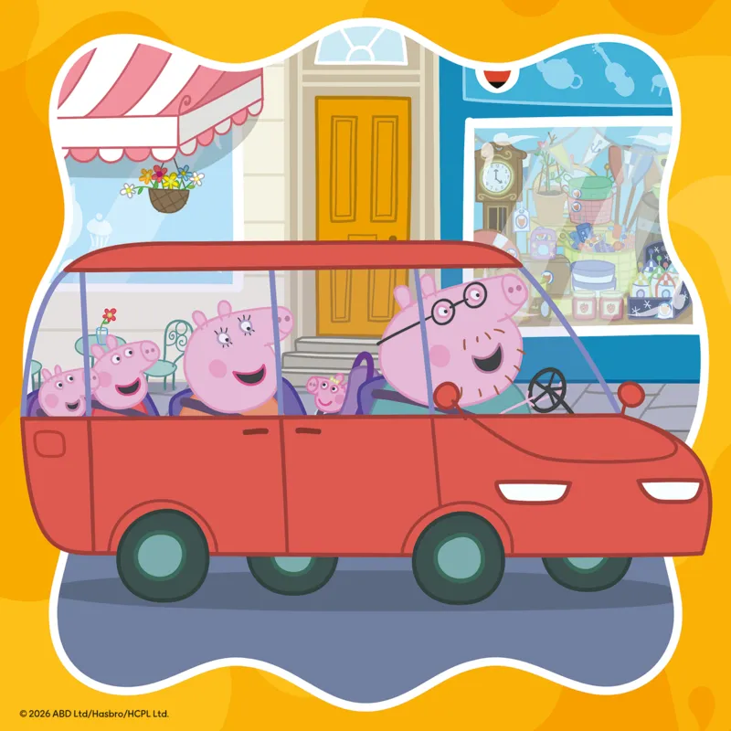 3 Puzzles - La famille d'abord ! - Peppa Pig