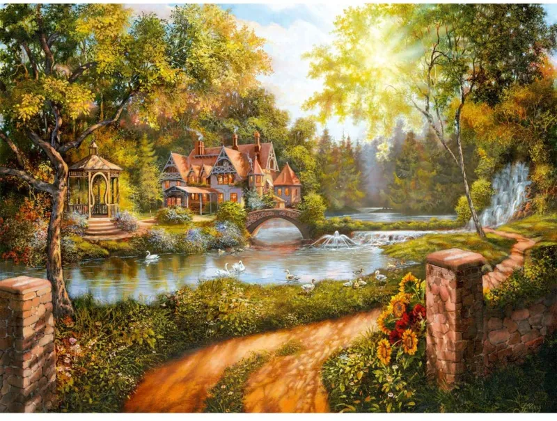 Cottage by the River