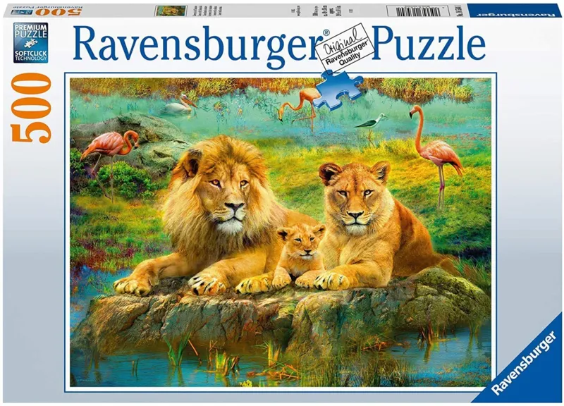 Lions dans la Savanne