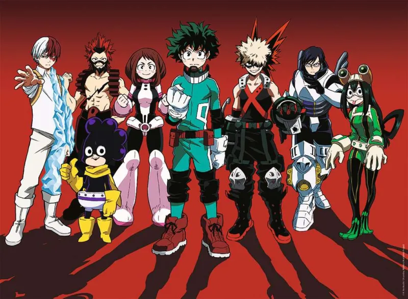 Les Super-Héros My Hero Academia