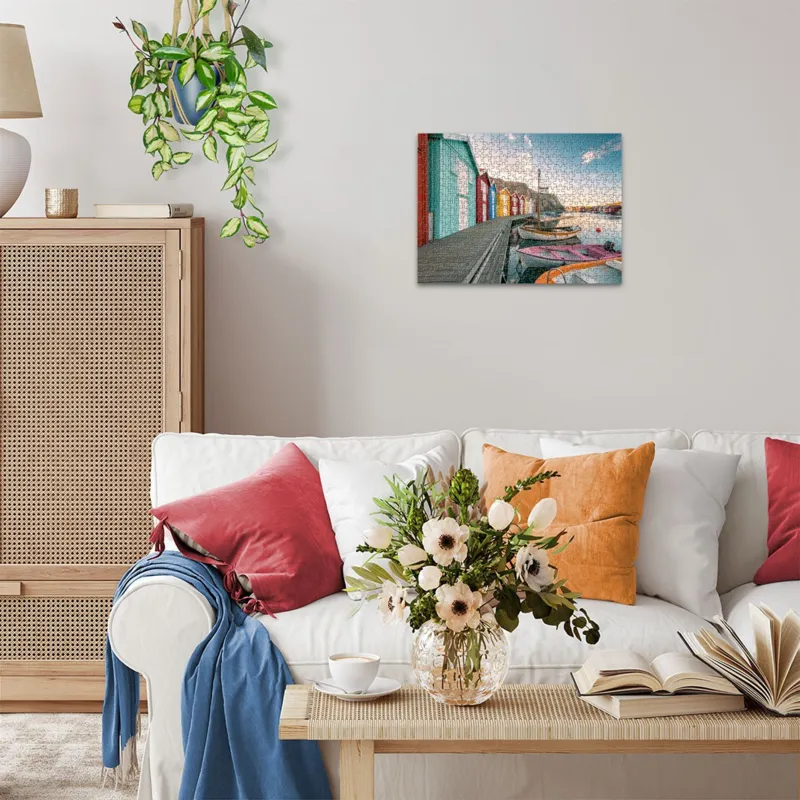 Maisons Flottantes à Smögen, Suède