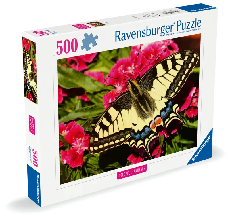 Papillon - Puzzle Highlight - Animaux Colorés