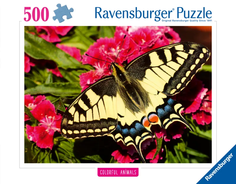 Papillon - Puzzle Highlight - Animaux Colorés