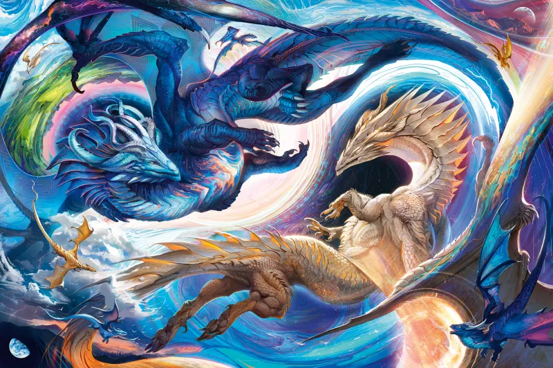 Gigantesque Festival de Dragon du Jour et de la Nuit